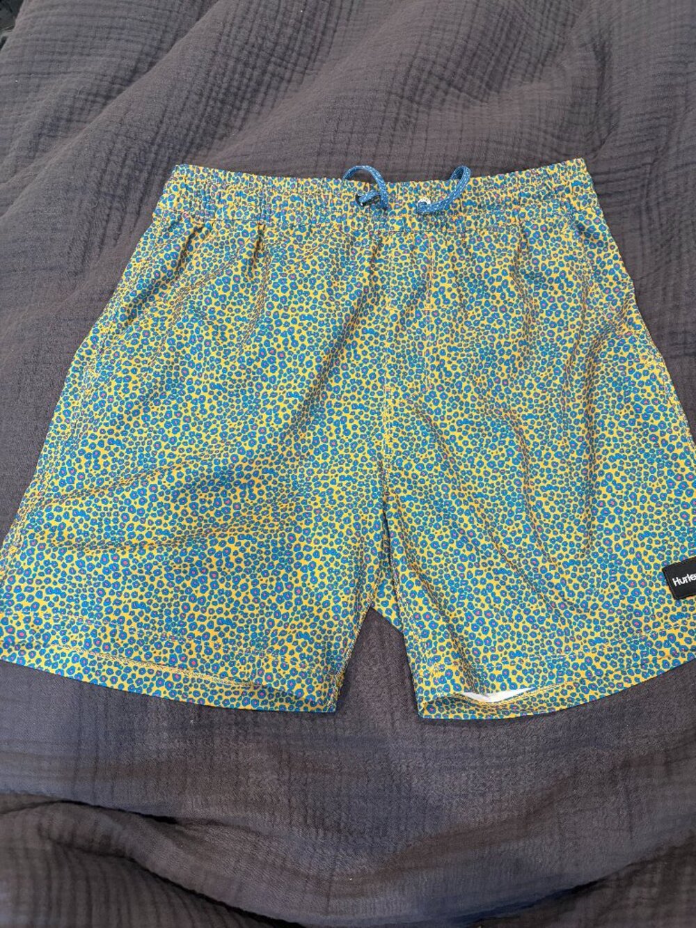 Hurley phantom swim trunks leopard print